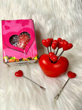 Hearts - Stainless mini fork Set