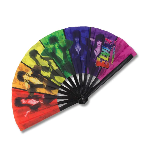Kreepsville - Elvira Rainbow Large Fan
