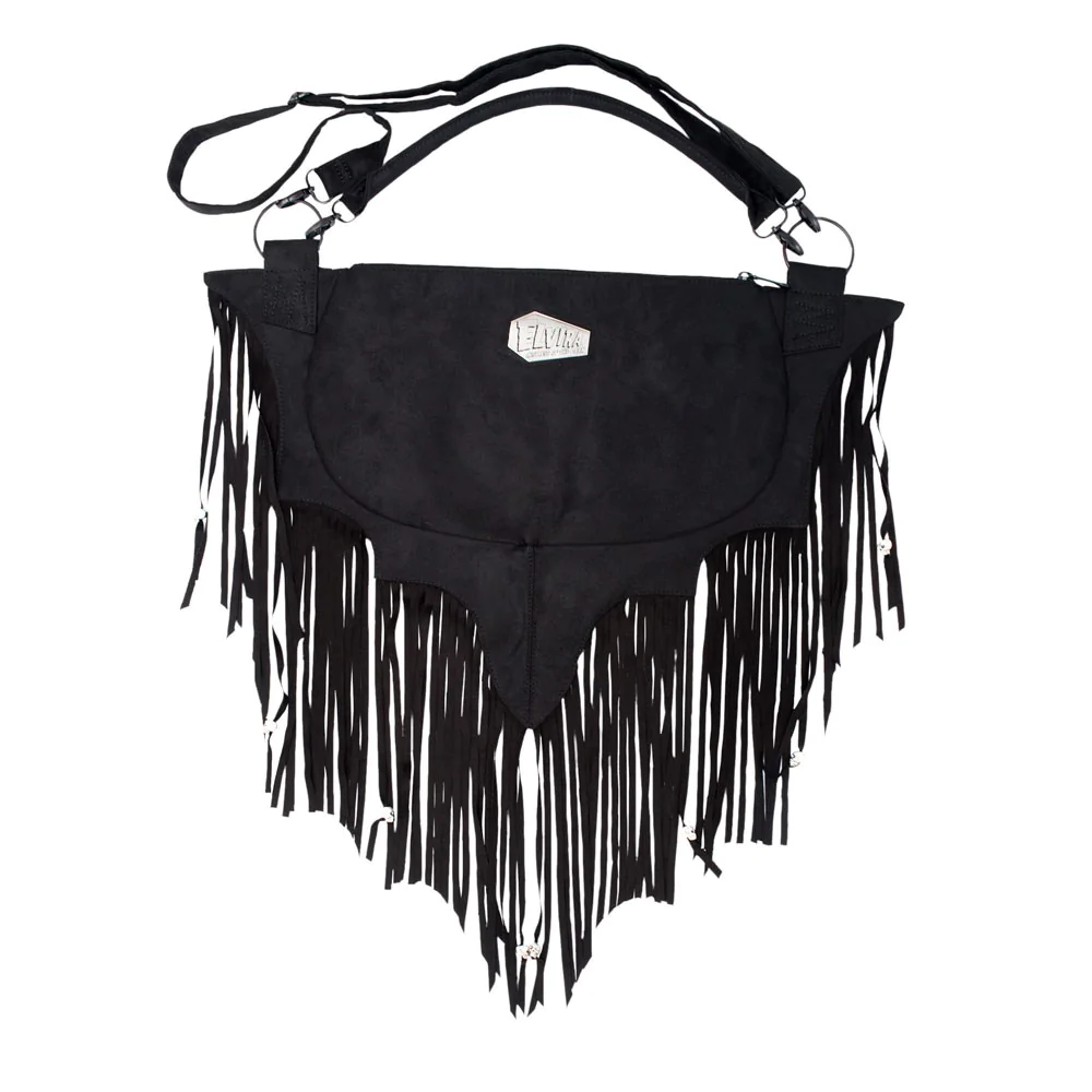 Fringed clearance shoulder bag
