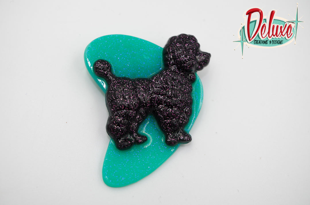 Poodle brooch on sale