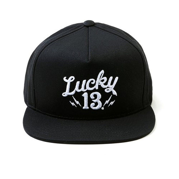 Lucky 13 - The Shocker Cap Black / White