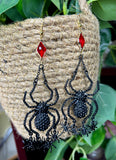 Creepy Crawly Dangles - hook Earrings