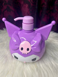 Hand Soap Dispenser - Kuromi Head Purple
