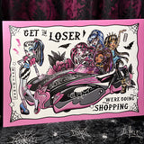 RD Monster High - Get In Loser A3 Print - Art By Rose Demon