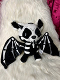 Sky Puppy Plushie (Bat) - white