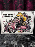 RD Not Your Princess A4 Print - Art By Rose Demon