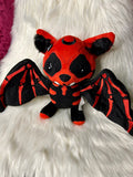 Sky Puppy Plushie (Bat) - red