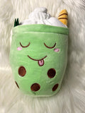 23cm Bubble Tea Plushie - Green