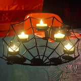 Spider Web Statement Decor - Tea light Candles