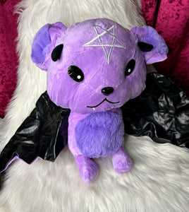 Sky Puppy Plushie (Bat) - large - purple