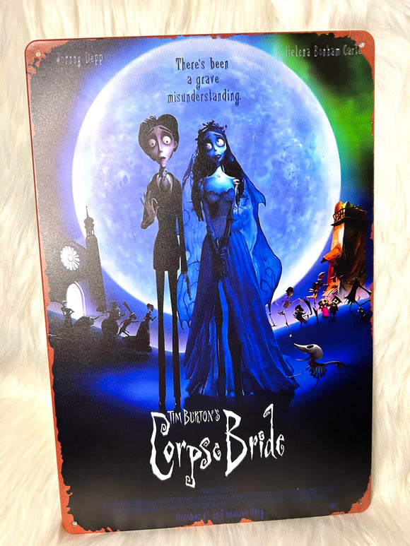 Corpse Bride - Tin Sign