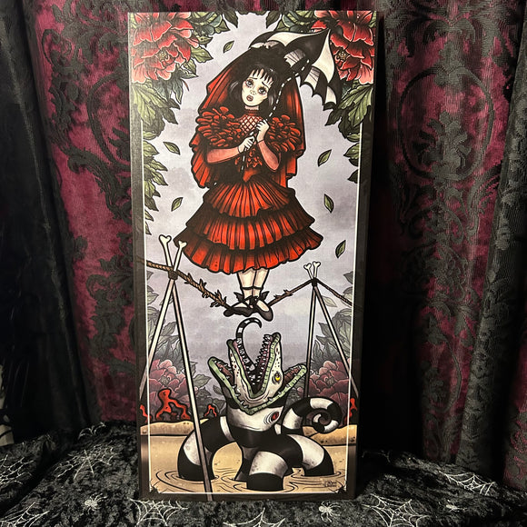 Lydia Mini Scroll - Art By Rose Demon