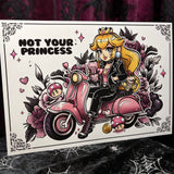 RD Not Your Princess A4 Print - Art By Rose Demon
