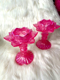 Deluxe Lotus Candle Holders (pair)