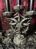 Baphomet's Radiance Candelabra 46cm