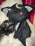 Sky Puppy Plushie (Bat) - large - black