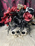 Twin Skulls - Home Decor Display