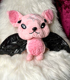 Sky Puppy Plushie (Bat) - small - pink