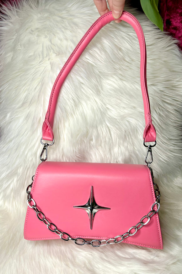 Starburst Handbag - pink