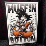 RD Muffin Button A4 Print - Art By Rose Demon