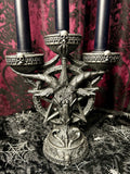 Baphomet's Radiance Candelabra 46cm