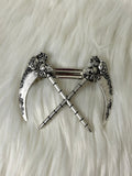 Gothic Scythe Hair Clip