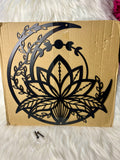 Lotus & Moon Wall Art