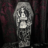 Mad Alice - Coffin Cutout - Art By Rose Demon