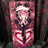 Hazbin Hotel - Angel Dust Mini Scroll - Art By Rose Demon