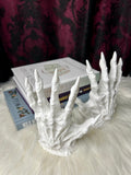 Monster Hand Book Ends (pair) - White