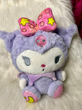 25cm Plushie Kuromi Purple