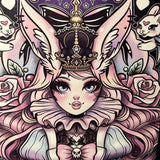 Alice in Wonderland Mini Scroll - Art By Rose Demon