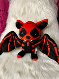 Sky Puppy Plushie (Bat) - red