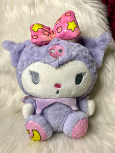 25cm Plushie Kuromi Purple