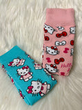 Character Socks - Kitty Pink