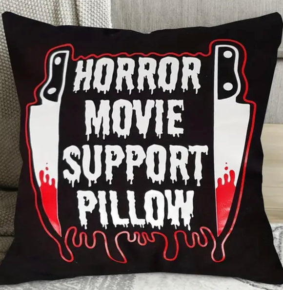 Horror Movie Support Pillow - cushion cover