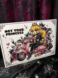 RD Not Your Princess A4 Print - Art By Rose Demon