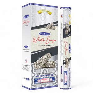 Incense Satya Hex White Sage 20pce