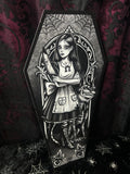 Mad Alice - Coffin Cutout - Art By Rose Demon