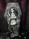 Mad Alice - Coffin Cutout - Art By Rose Demon
