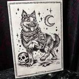 RD Fallout Dogmeat A4 Print - Art By Rose Demon
