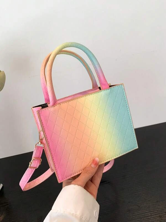 Mini Rainbow Fade Handbag