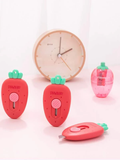 Key Chain Additions - Strawberry Shape Box Cutter