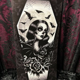 Gothic Bat lady Mini Scroll - Art By Rose Demon