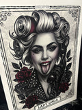 Lady Gaga A3 Print - Art By Rose Demon
