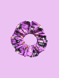 TSDC Stash Scrunchie Mini - 12cm - Kuromi Purple