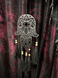 Hamsa Hand with Evil Eye - Wooden 48cm