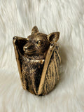 Bat decorative lidded container