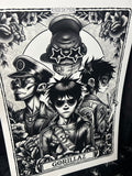 Gorillaz A3 Print - Art By Rose Demon