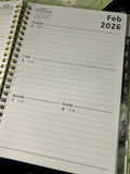 2026 - A5 Weekly & Monthly Planner